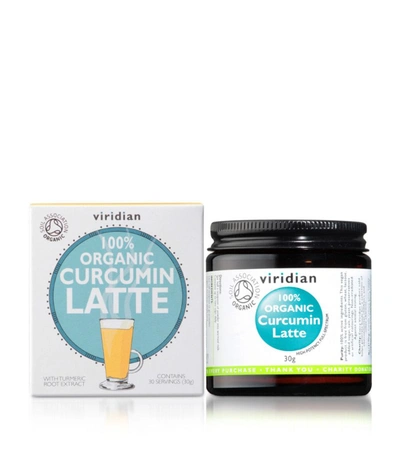Shop Viridian Organic Curcumin Latte (30g) In White