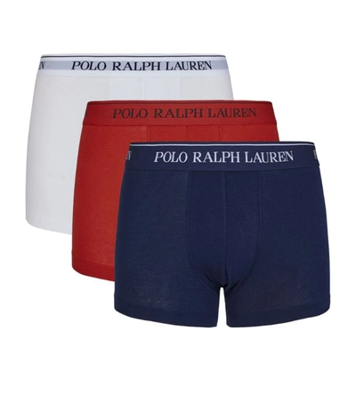 Shop Polo Ralph Lauren Logo Boxer Briefs (pack Of 3)