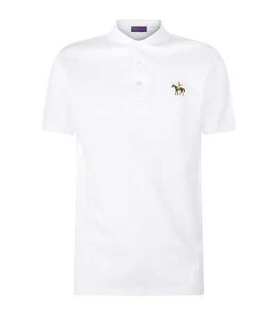 Shop Ralph Lauren Cotton Logo Polo Shirt