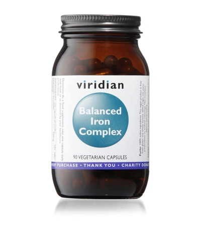 Shop Viridian Balanced Iron Complex (90 Capsules) In Multi