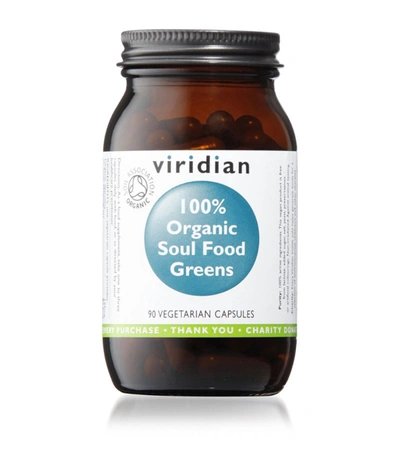 Shop Viridian 100% Organic Soul Food Greens Supplement (90 Capsules) In Multi