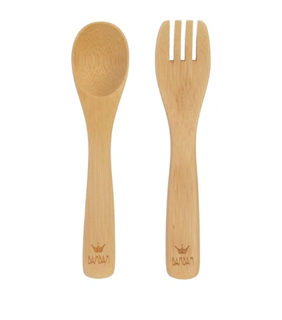 Shop Bam Bam Bamboo Fork And Spoon Set