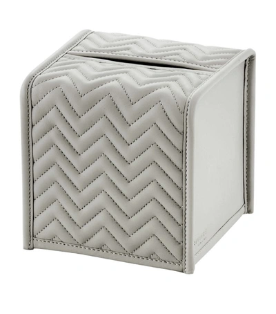 Shop Riviere Quilted Box In Grey