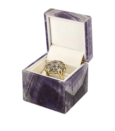 Shop Agresti Amethyst Jewellery Box