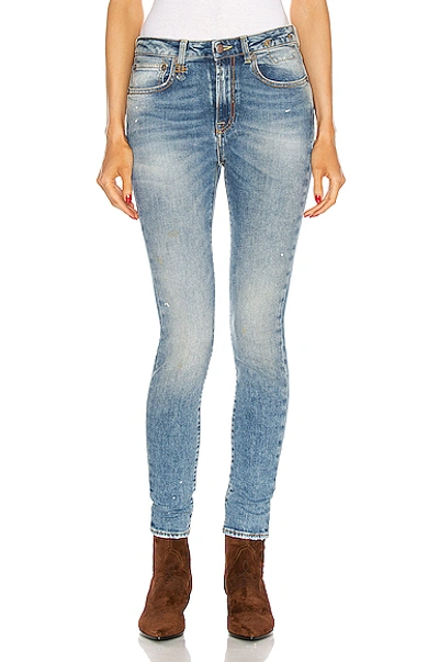 Shop R13 Alison Skinny In Carlton Stretch