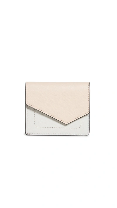 Shop Botkier Cobble Hill Mini Wallet In Nude Combo