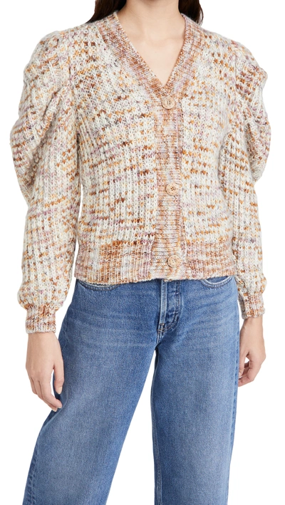 Shop Ulla Johnson Fiora Cardigan In Fawn