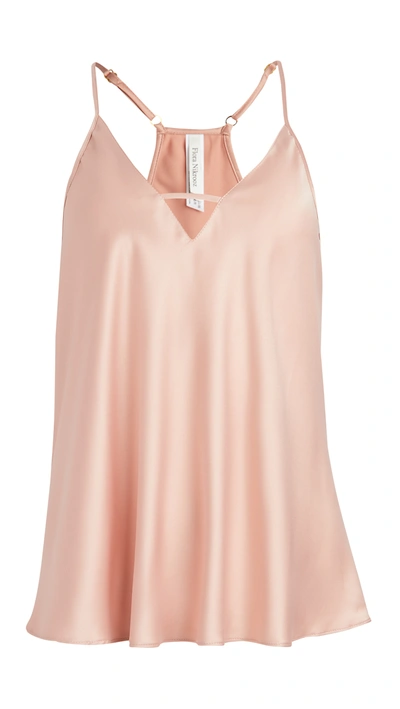 Shop Flora Nikrooz Solid Charmeuse Chemise In Apricot