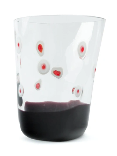 Shop Carlo Moretti Spot Water Glass In Purple