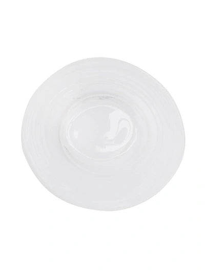 Carlo Moretti Swirl Striped Glass In Neutrals