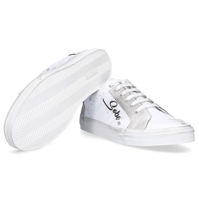 Shop 305 Sobe Low-top Sneakers Lakers Calfskin In White