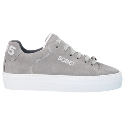 Shop 305 Sobe Low-top Sneakers Miami Suede In Grey