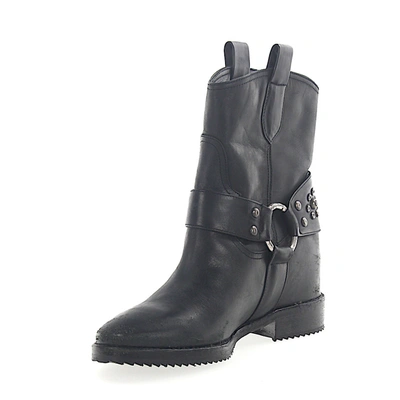 Shop Ross B. Ankle Boots Black In 黑色