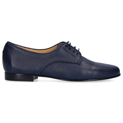 Shop Truman's Lace Up Shoes 6952 Deerskin  Dark Blue