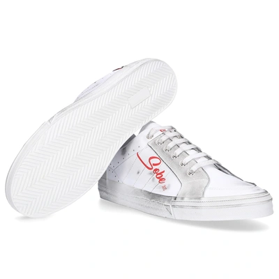 Shop 305 Sobe Low-top Sneakers Lakers Nappa Leather In White,red