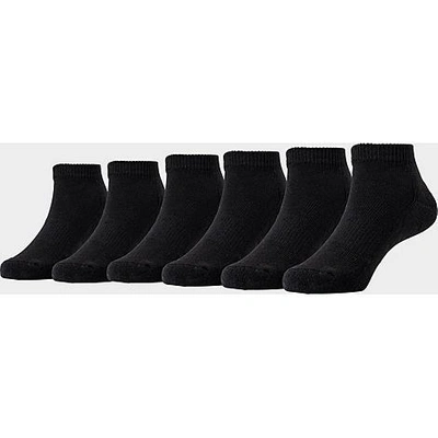 Shop Finish Line Kids' Toddler Low-cut Socks (6-pack) In Black