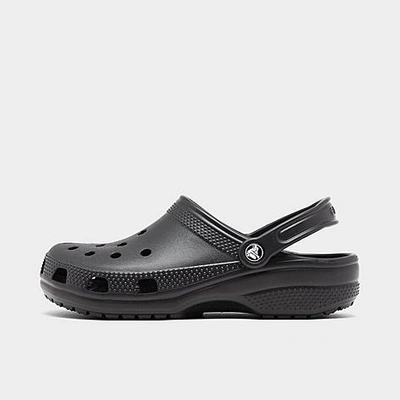 Shop Crocs Unisex Classic Clog Shoes (men's Sizing) In Black