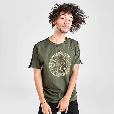 Shop Supply And Demand Men's Medallion T-shirt In Green