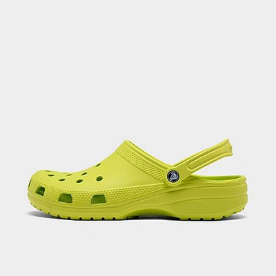 Shop Crocs Unisex Classic Clog Shoes (men's Sizing) In Lime Punch
