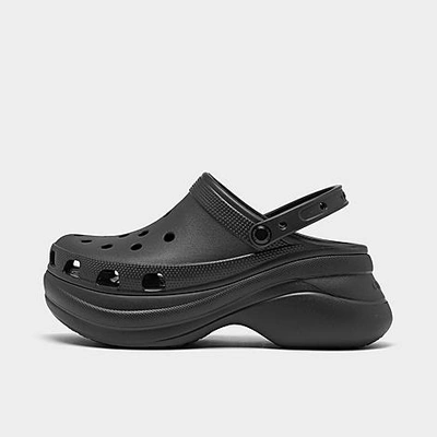 Shop Crocs Women's Classic Bae Clog Shoes In Black