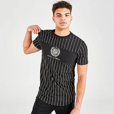 Shop Supply And Demand Men's Formulation T-shirt In Black/white
