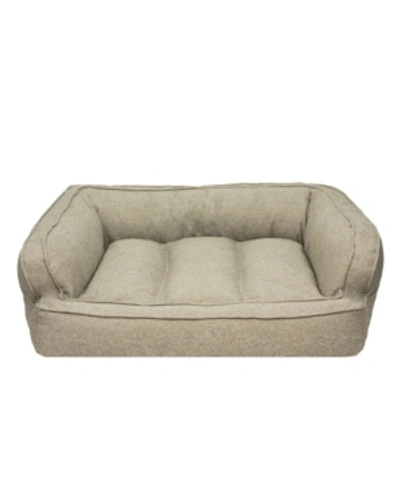 Shop Arlee Home Fashions Arlee Memory Foam Sofa And Couch Style Pet Bed, Small In Wanut Dark Tan