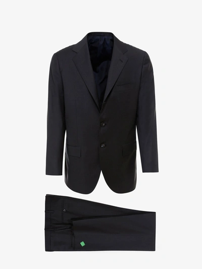 Shop Kiton Ciro Paone Suit In Grey