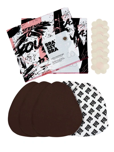 Shop Brassybra Breast Tape In Cocoa