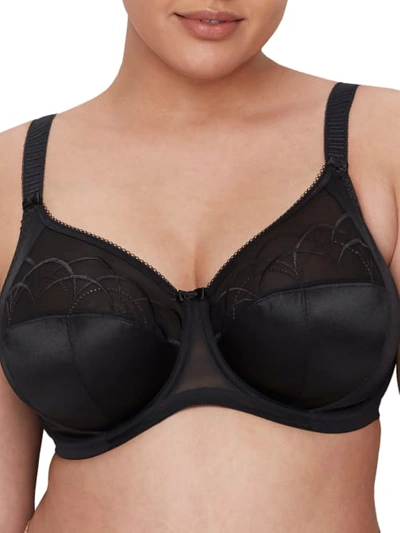 Shop Elomi Cate Side Support Bra In Black
