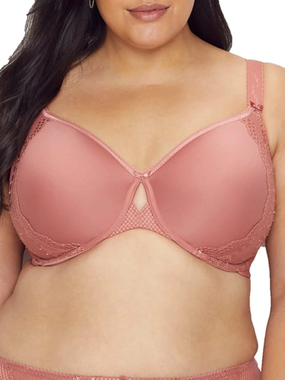 Shop Elomi Charley Spacer T-shirt Bra In Rose Gold