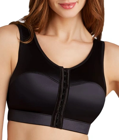 Shop Enell High Impact Wire-free Sports Bra In Black