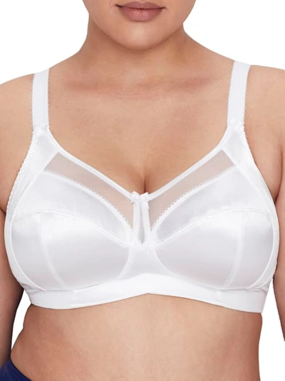 Shop Goddess Keira Side Support Wire-free Bra In White