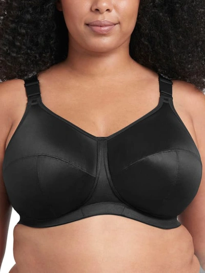 Shop Goddess Celeste Wire-free Bra In Black