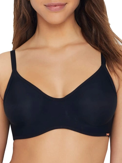 Shop Le Mystere Clean Lines Seamless Bra In Black