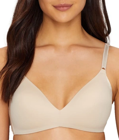 Shop Warner's No Side Effects Wire-free T-shirt Bra In Invisible Animal
