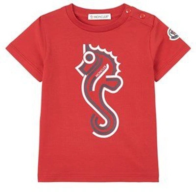Shop Moncler Kids In Red