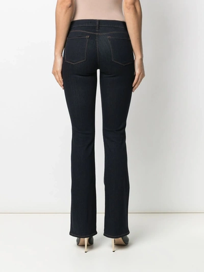 Shop J Brand High-rise Flared Jeans In Blue