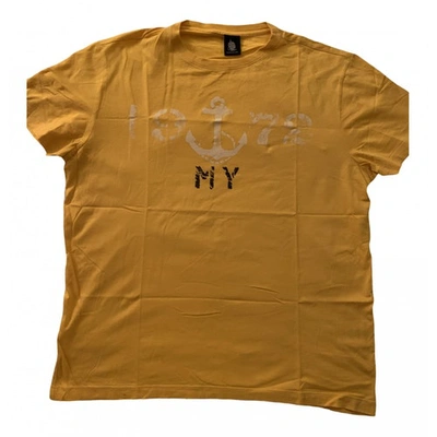 Pre-owned Marina Yachting Yellow Cotton T-shirt