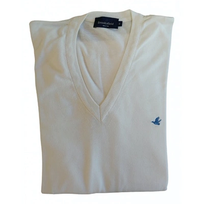 Pre-owned Brooksfield Jumper In White