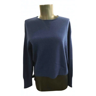 Pre-owned Everlane Cashmere Blouse In Blue