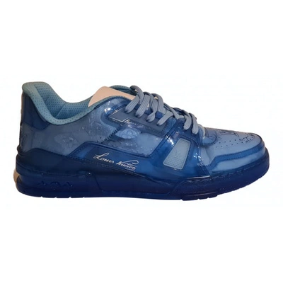 Pre-owned Louis Vuitton Lv Trainer Blue Trainers