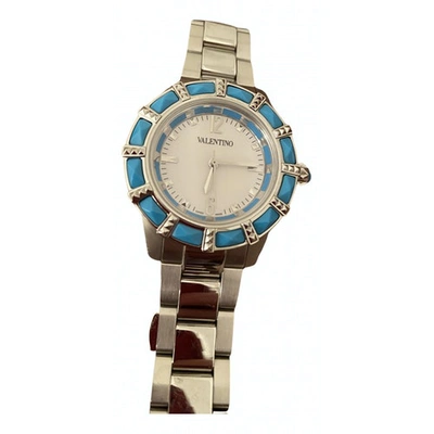 Pre-owned Valentino Garavani Watch In Silver