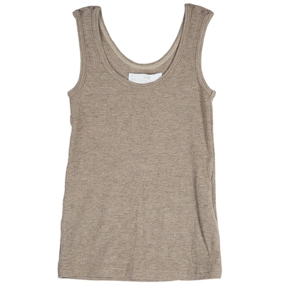 Pre-owned Roma E Tosca Brown Sleeveless Tank Top 4 Yrs