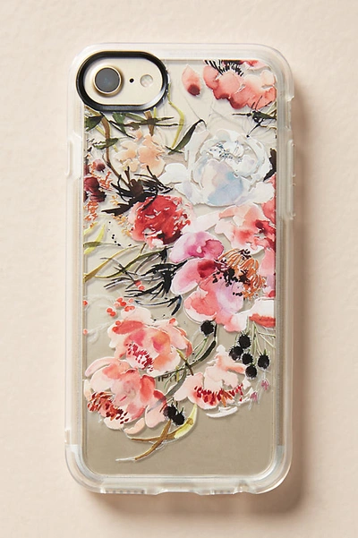 Shop Casetify Shade Blossom Iphone Case By  In Orange Size M
