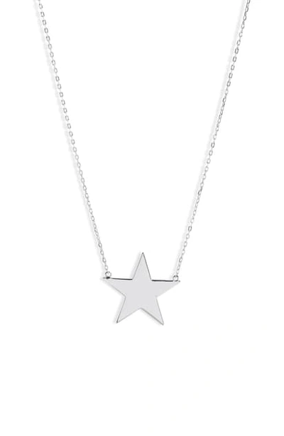 You Are My Big Star Necklace In Silver