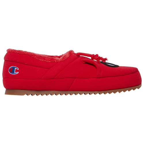 champion slippers red