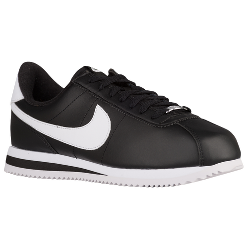 nike black white cortez