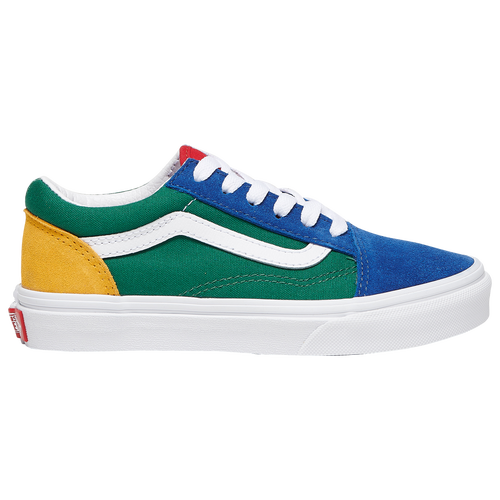 blue green red vans