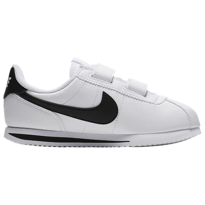 Shop Nike Boys  Cortez In White/black