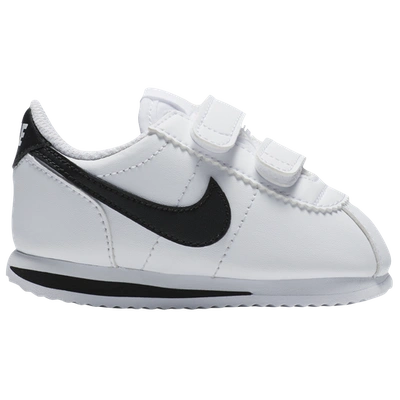 Shop Nike Boys  Cortez In White/black